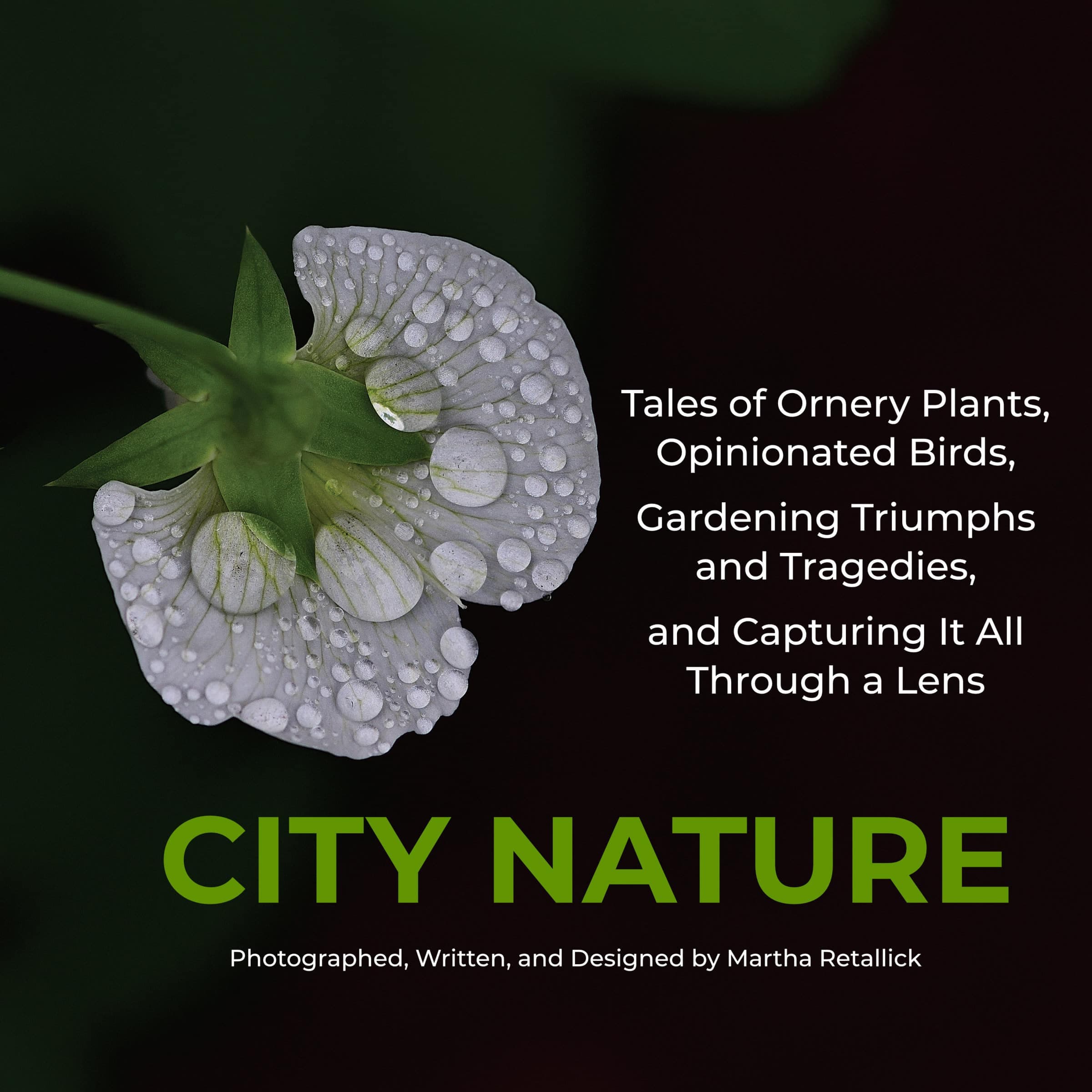 City Nature: Tales of Ornery Plants, Opinionated Birds, Gardening Triumphs and Tragedies, and Capturing It All Through A Lens cover