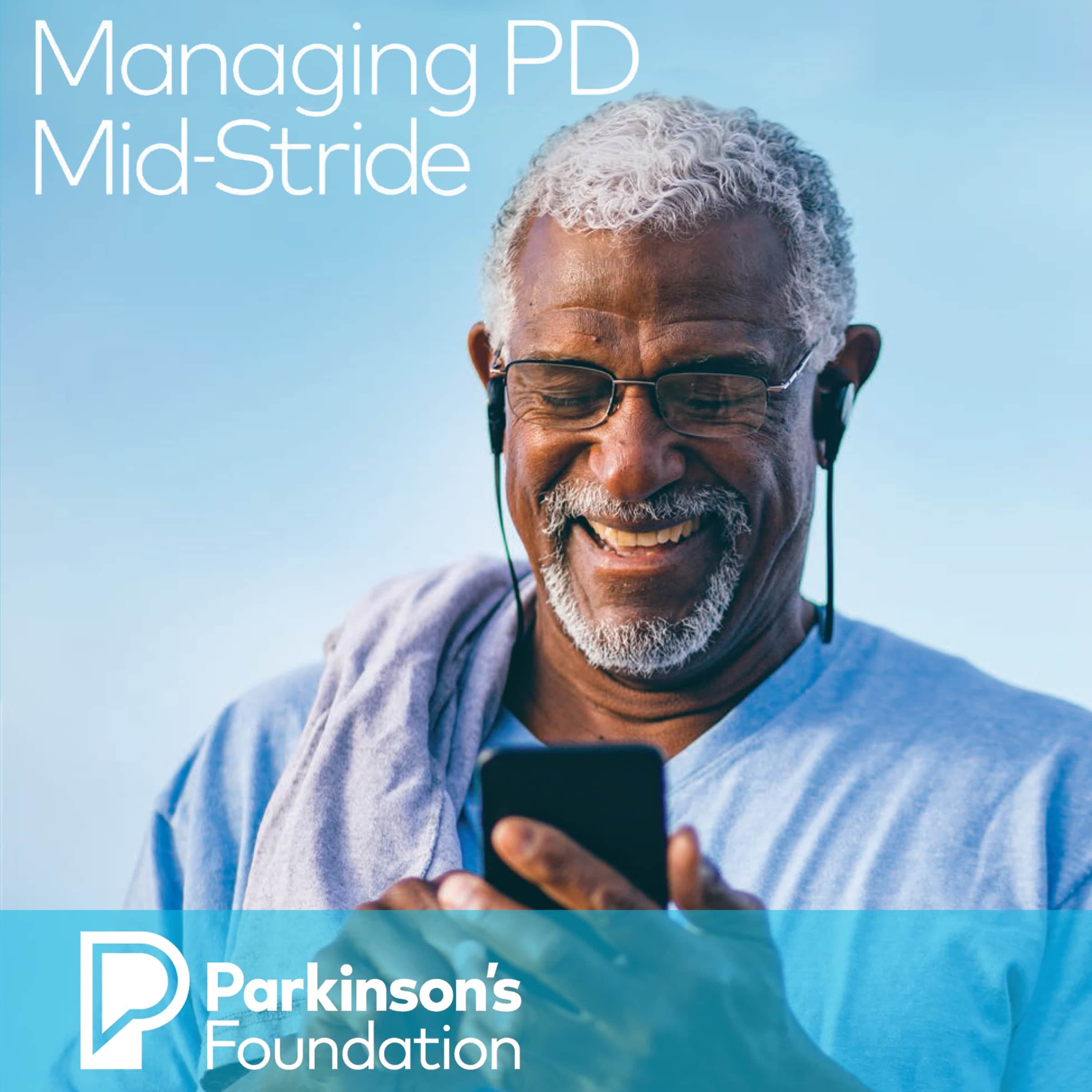 Managing PD Mid-Stride: A Treatment Guide to Parkinson's Disease cover