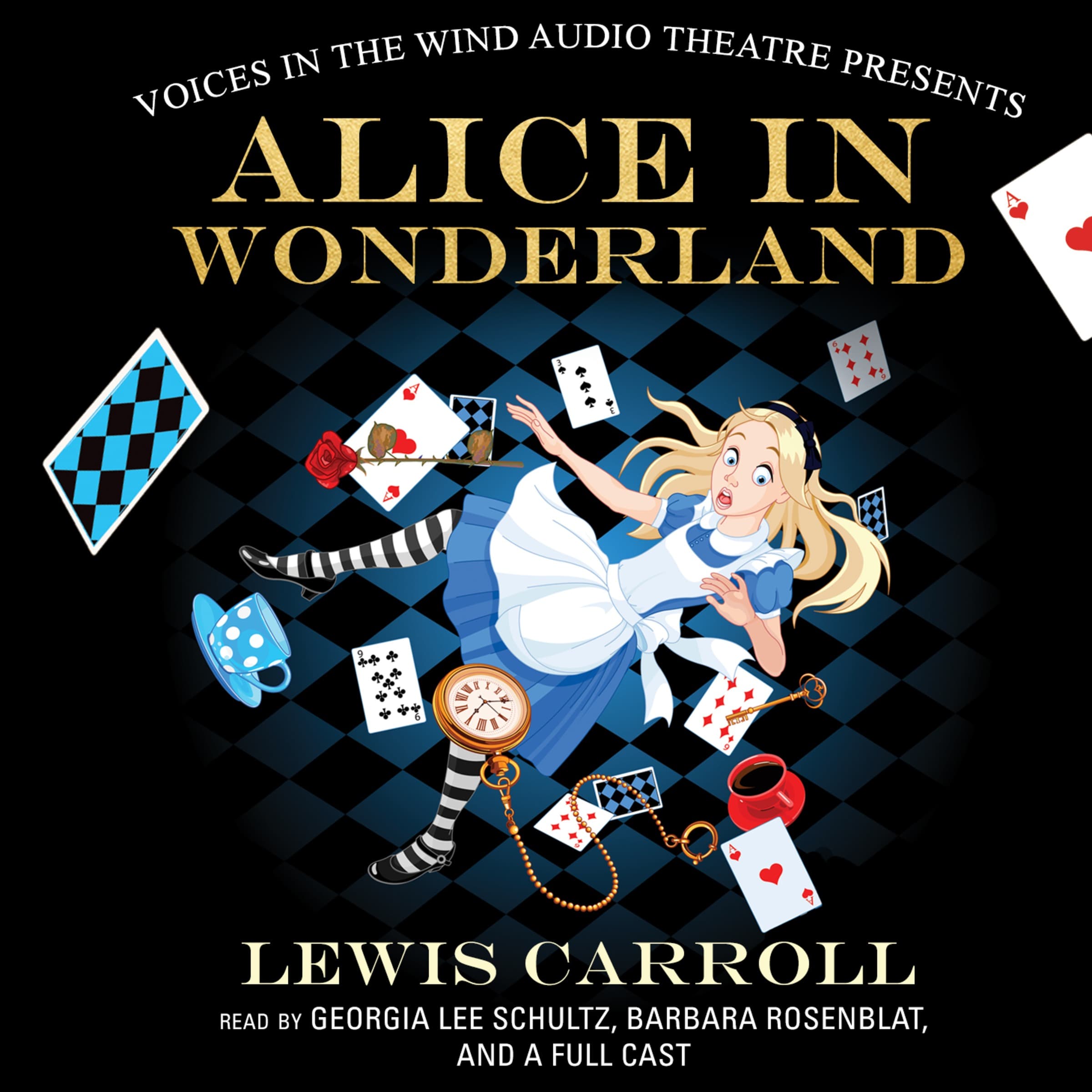 ALICE IN WONDERLAND DRAMATIZED cover